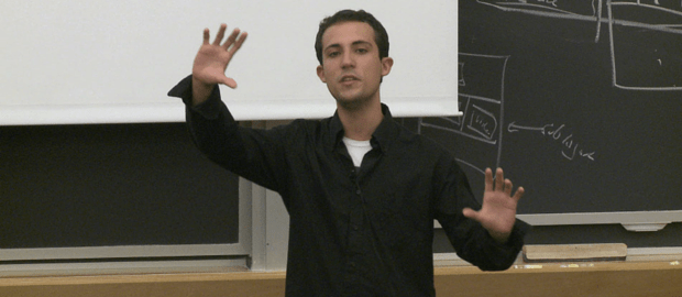 Gabriel Guimarães, um dos melhores alunos da sua turma na universidade mais renomada do mundo
