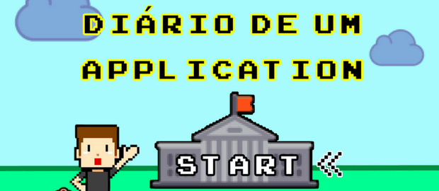 Capa do jogo "Diário de um Application", game do Estudar Fora